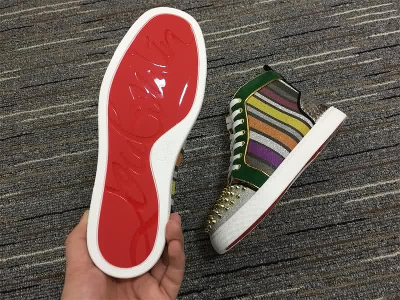 Christian Louboutin Lou Spikes Men/Women Multicoloured 7