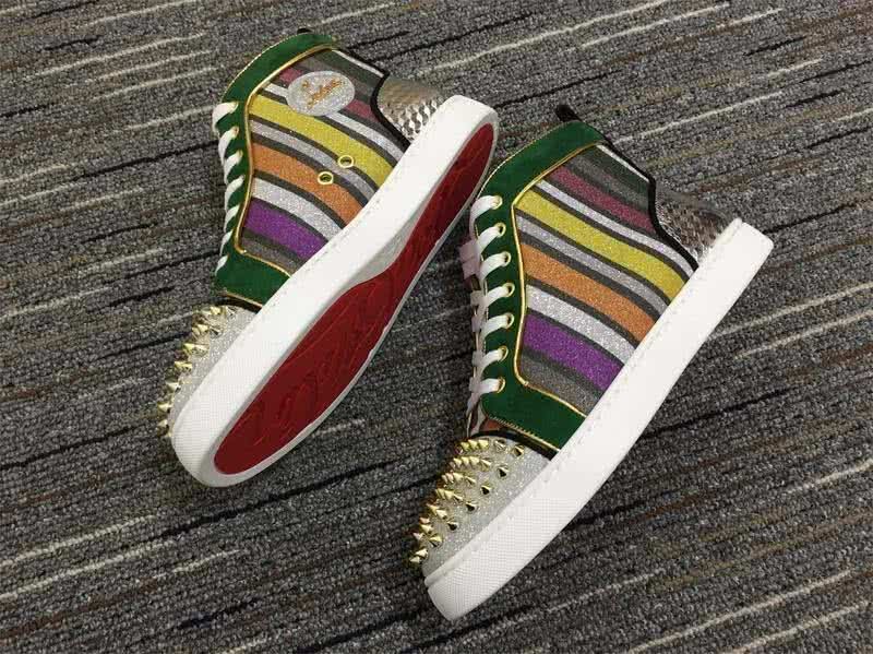 Christian Louboutin Lou Spikes Men/Women Multicoloured 9