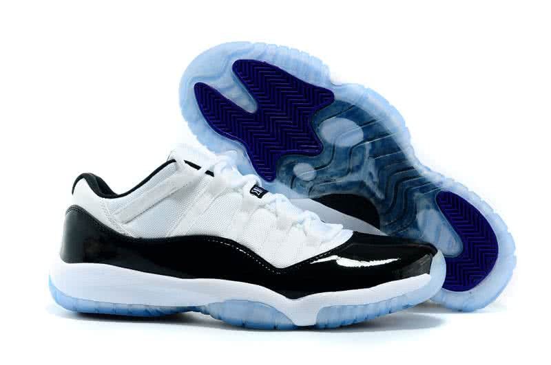 Air Jordan 11 Low Top White Black Super Size Men 1
