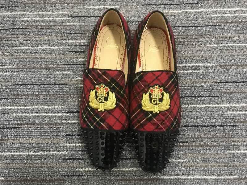 Christian Louboutin Loafer Men Red/Black 2