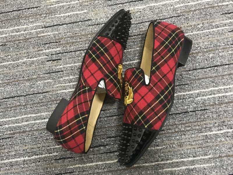 Christian Louboutin Loafer Men Red/Black 5