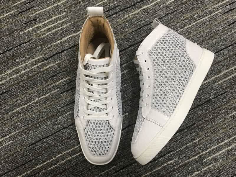 Christian Louboutin Cloth Sneaker Men/Women White 2