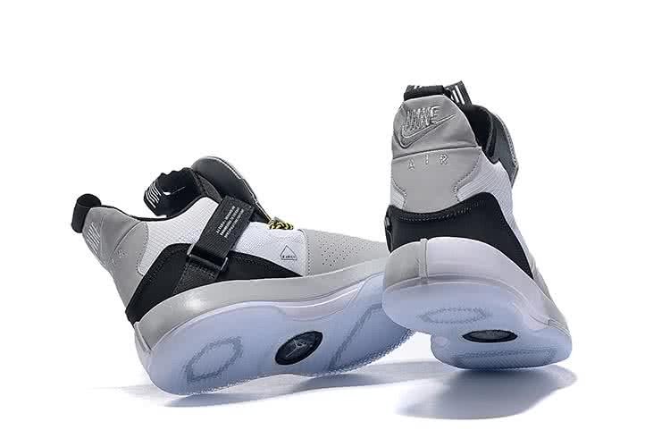 Air Jordan 33 Grey And White Men 6