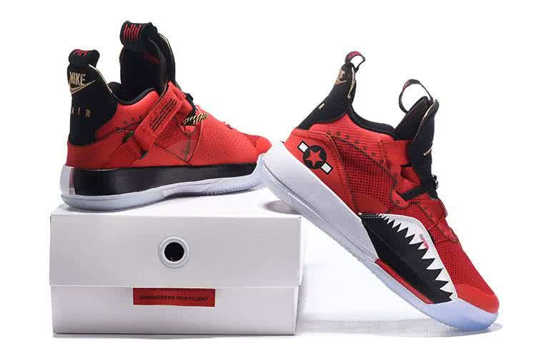 Air Jordan 33 Red And Black Men 2