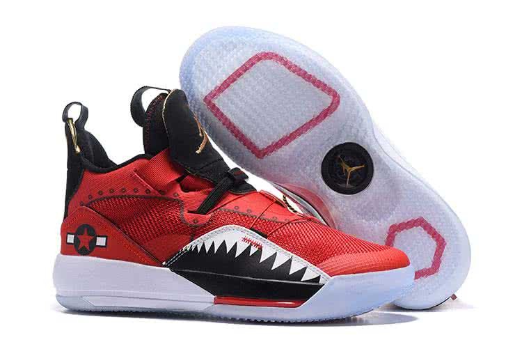 Air Jordan 33 Red And Black Men 1