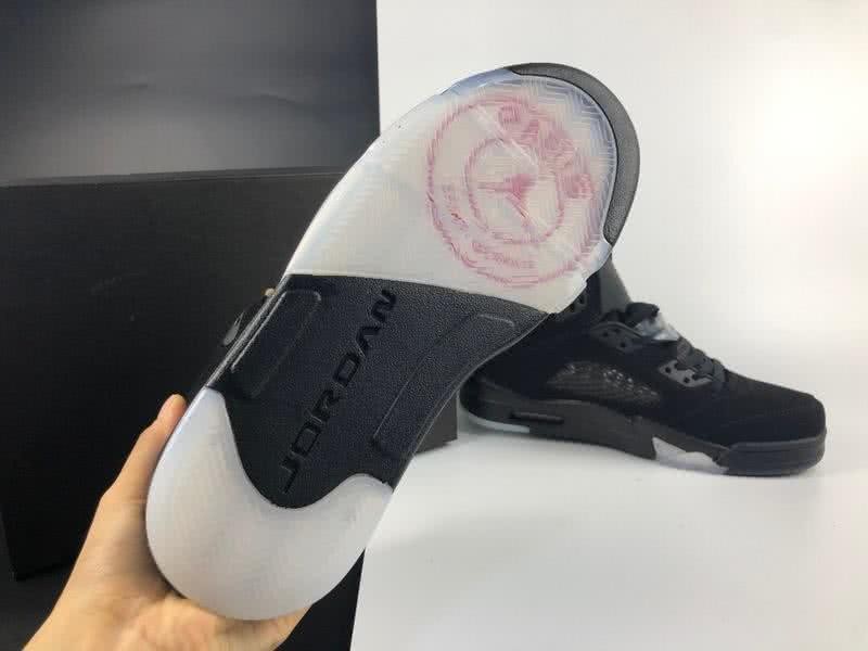 Air Jordan 5 Black And White Men 5