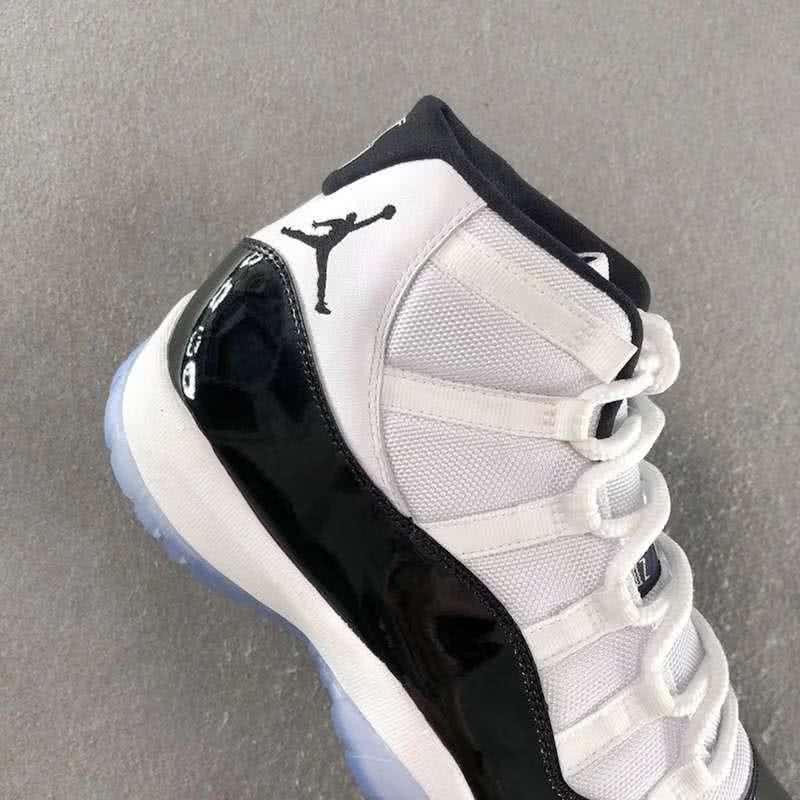 Air Jordan 11 Concord Black And White Men And Women 6