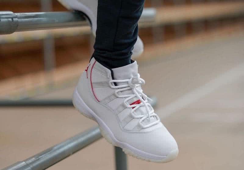 Air Jordan 11 Platinum Tint White Men And Women 4
