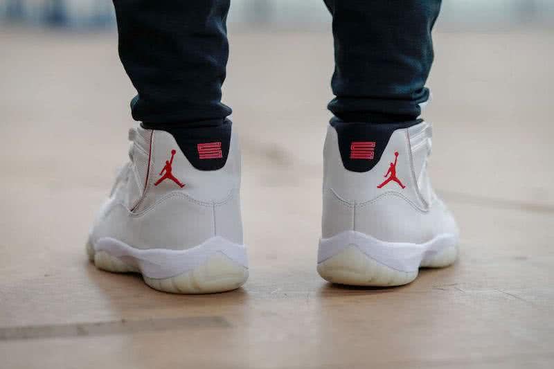 Air Jordan 11 Platinum Tint White Men And Women 8