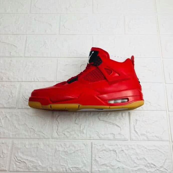 Air Jordan 4 Shoes Red Women/Men 1