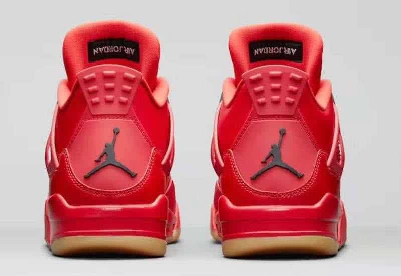 Air Jordan 4 Shoes Red Women/Men 3