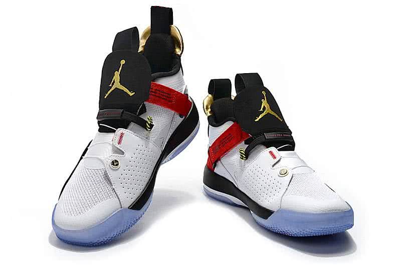Air Jordan 33 Red Blue And White Men 4