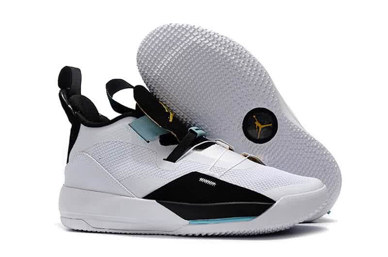 Air Jordan 33 Black And White Men 1