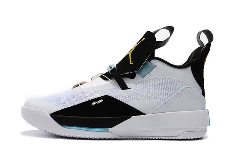Air Jordan 33 Black And White Men 5