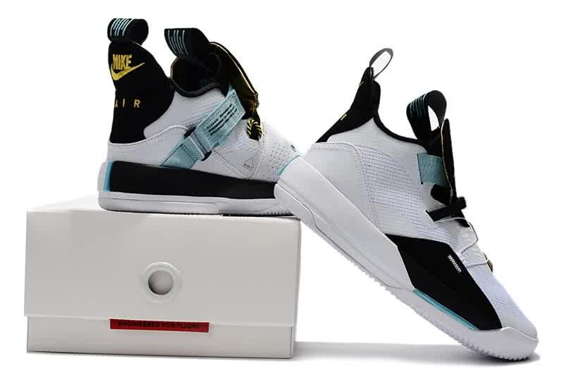 Air Jordan 33 Black And White Men 6