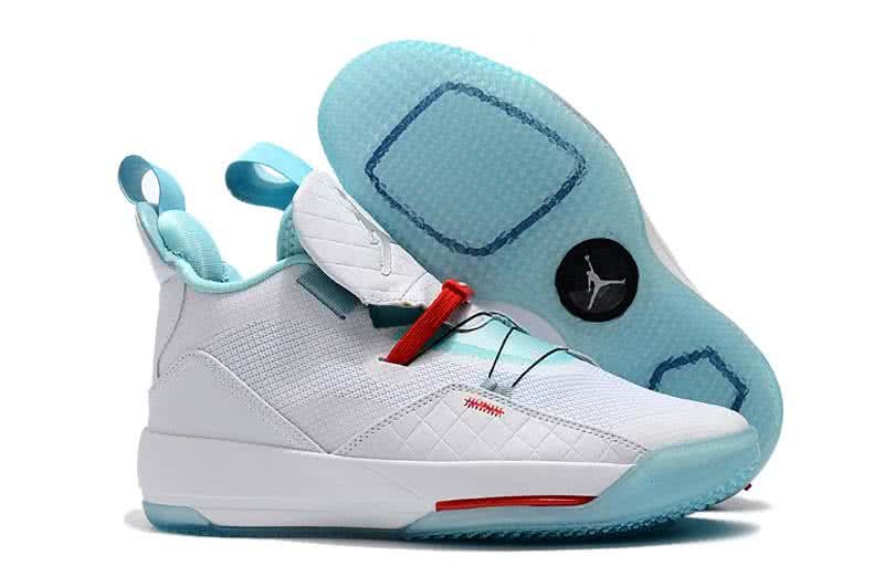 Air Jordan 33 Blue And White Men 1