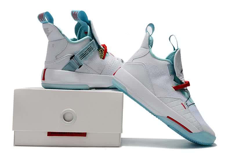 Air Jordan 33 Blue And White Men 6