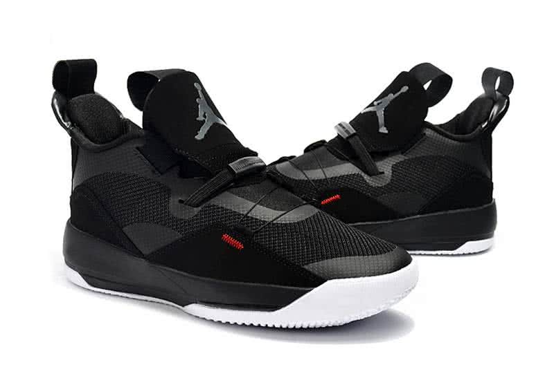 Air Jordan 33 Black And White Men 2