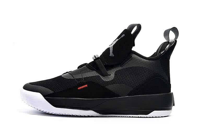 Air Jordan 33 Black And White Men 4