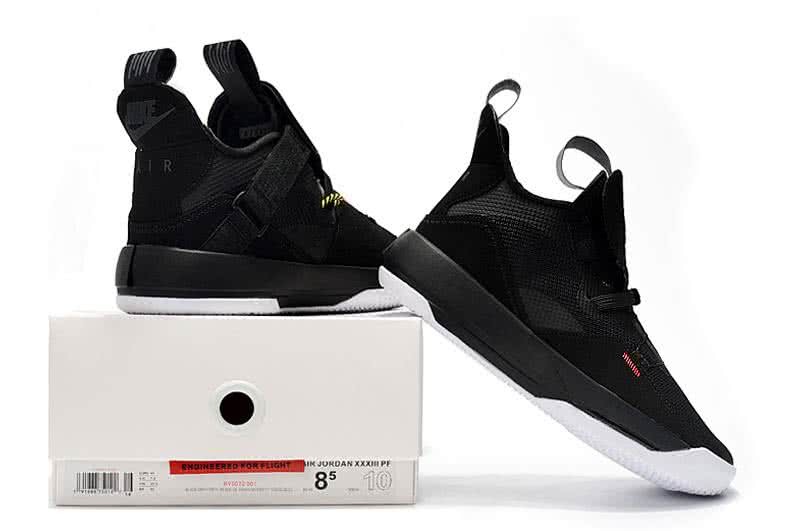Air Jordan 33 Black And White Men 5