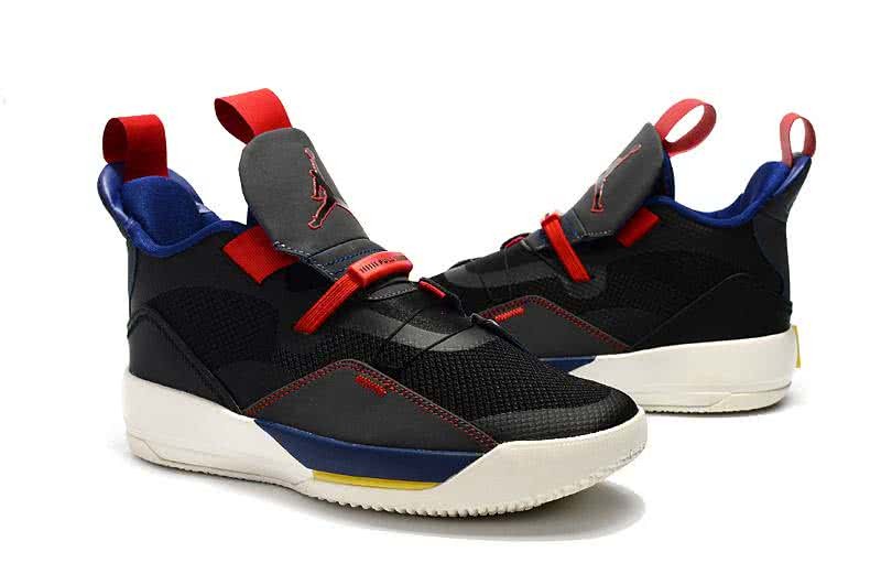 Air Jordan 33 Black White And Red Men 4