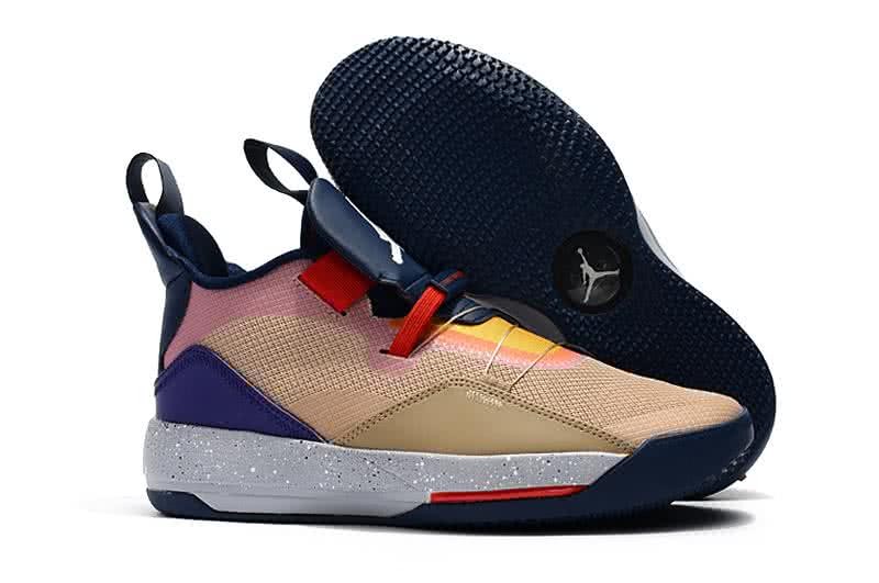 Air Jordan 33 Black White And Pink Men 1