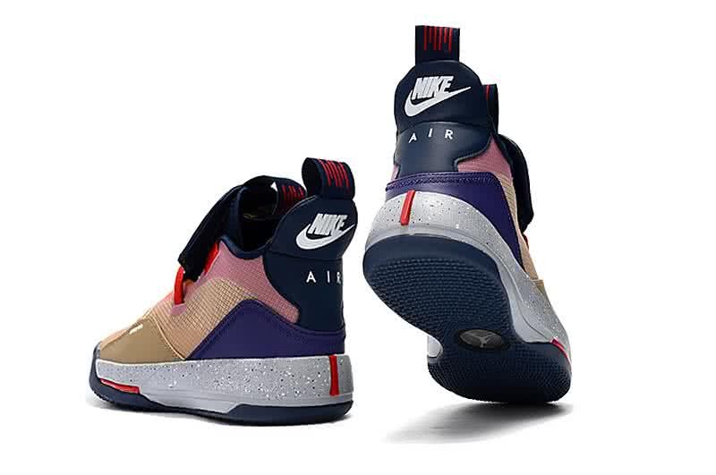 Air Jordan 33 Black White And Pink Men 3