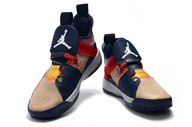 Air Jordan 33 Black White And Pink Men 2