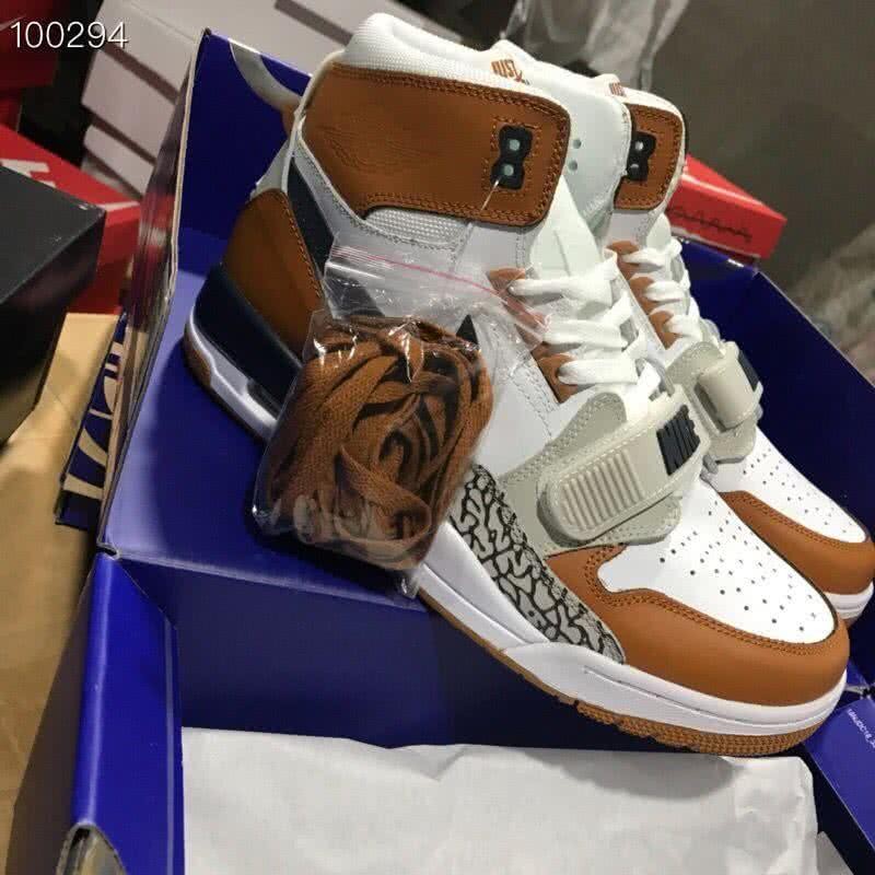 Air Jordan Legacy 312 NRG White And Brown Men 3