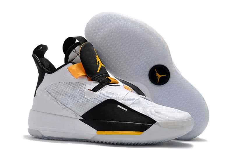 Air Jordan 33 White And Yellow Men 1