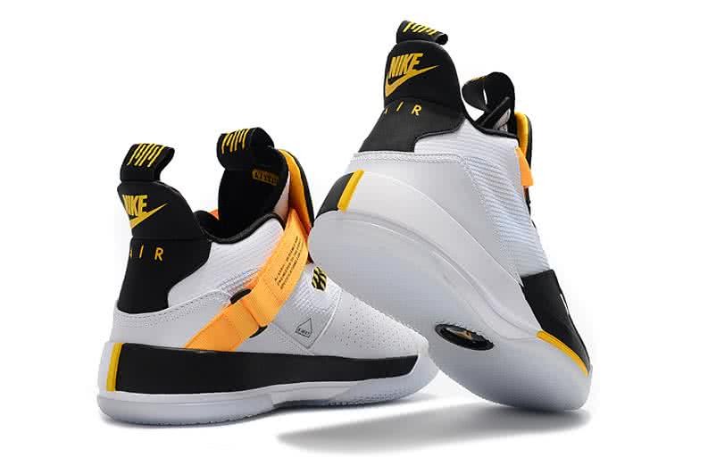 Air Jordan 33 White And Yellow Men 6