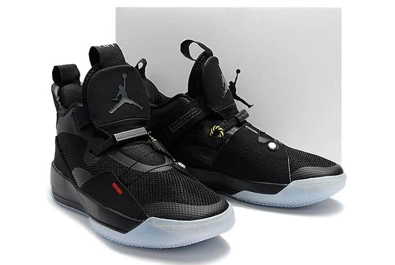 Air Jordan 33 Black And White Men 3