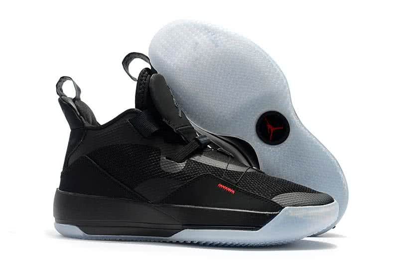 Air Jordan 33 Black And White Men 4