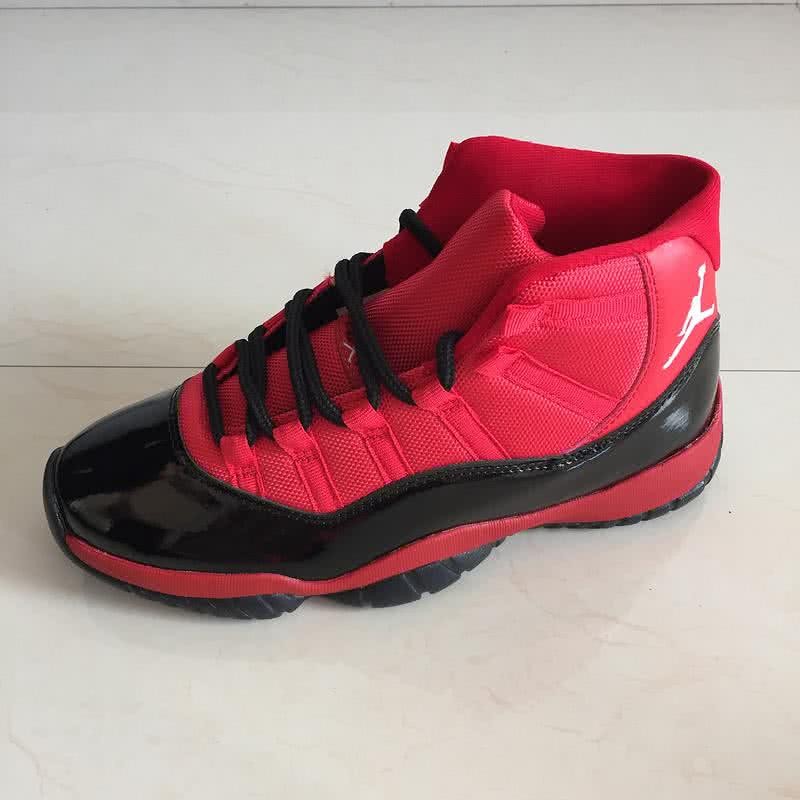 Air Jordan 11 Red And Black Men 3