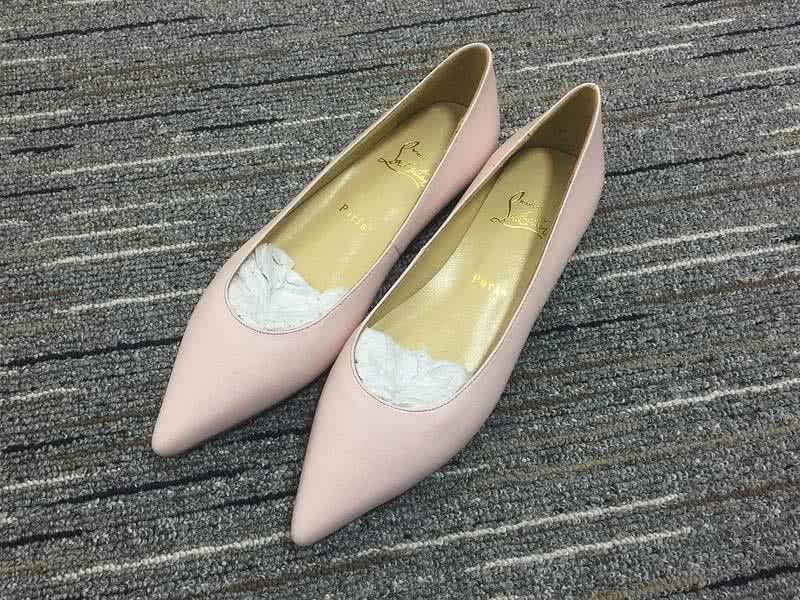 Christian Louboutin Women's Flats Nude Pink 1