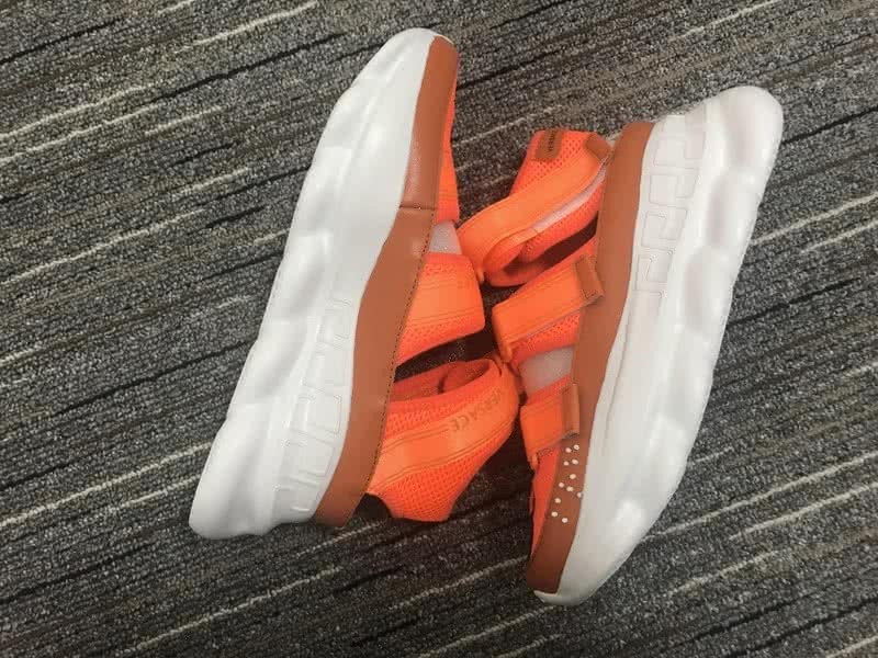 Versace Orange And White Sole Leisure Sports Shoes Men/Women 6