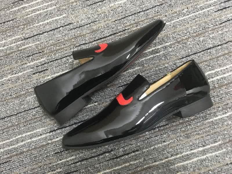Christian Louboutin Loafer Men Black/Red 9