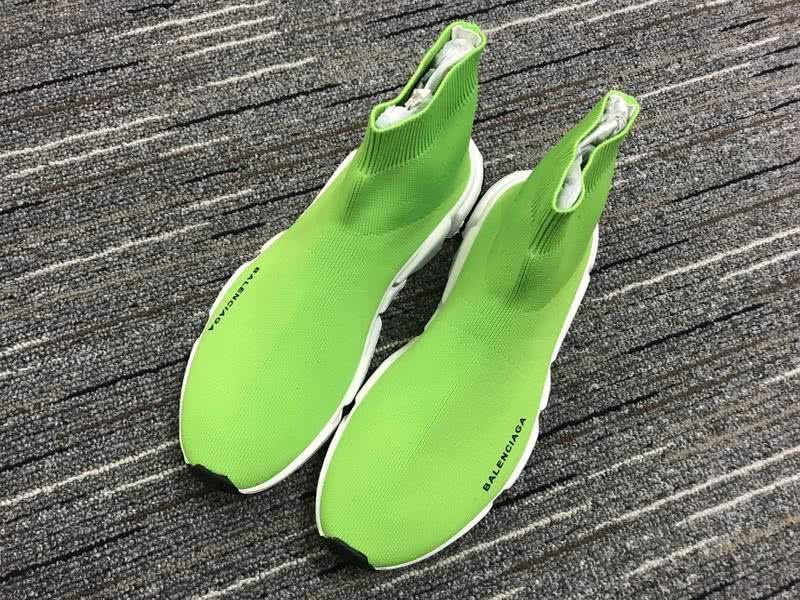 Balenciaga Speed Trainers Green Sneakers Men Women 3