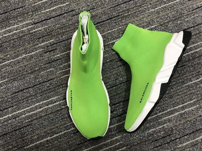 Balenciaga Speed Trainers Green Sneakers Men Women 1