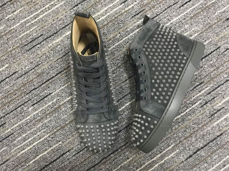 Christian Louboutin Louis Spikes Black Men Women 2