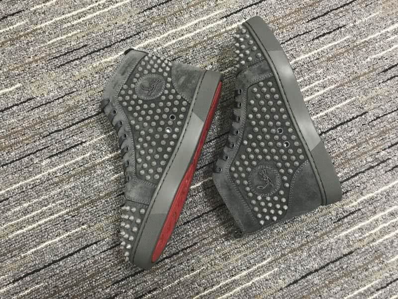 Christian Louboutin Louis Spikes Black Men Women 5