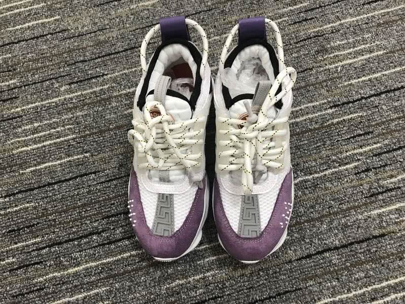 Versace Sneakers White Purple Men Women 3