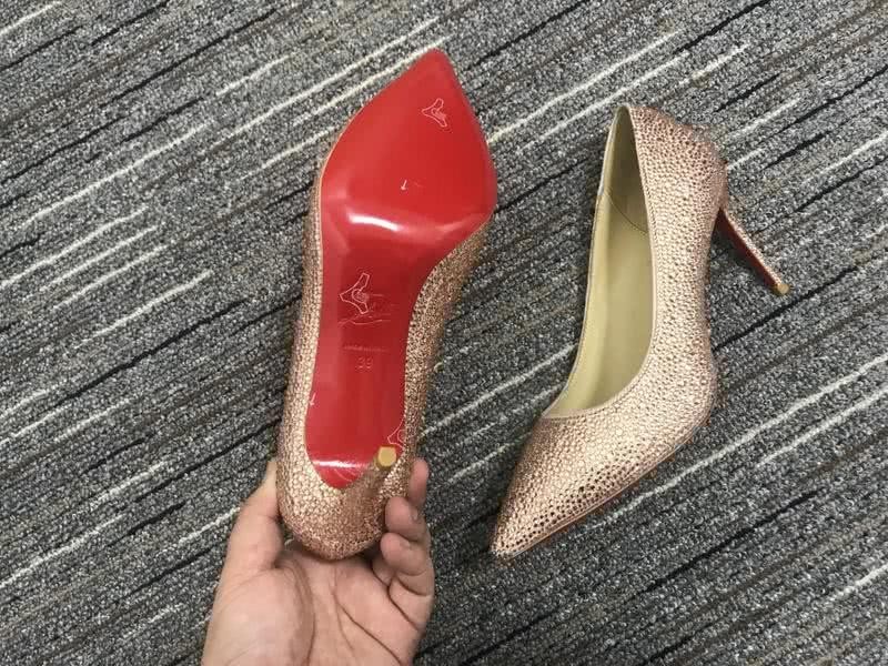 Christian Louboutin Pump High Heels Silver Women 3
