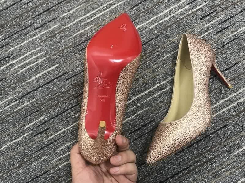 Christian Louboutin Pump High Heels Silver Women 6