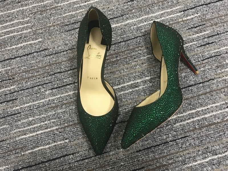 Christian Louboutin Pump High Heels Green Women 2