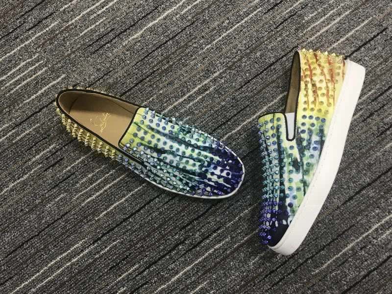 Christian Louboutin Roller Boat Green Men Women 2