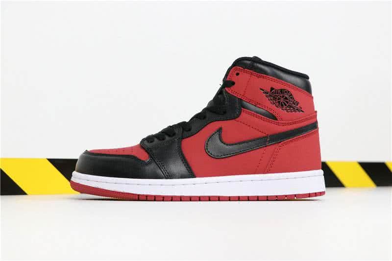 Air Jordan 1 MID Red Black And White Men 1