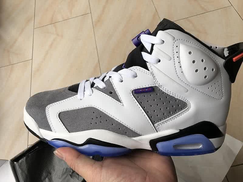 Air Jordan 6 FIint White And Grey Men 2