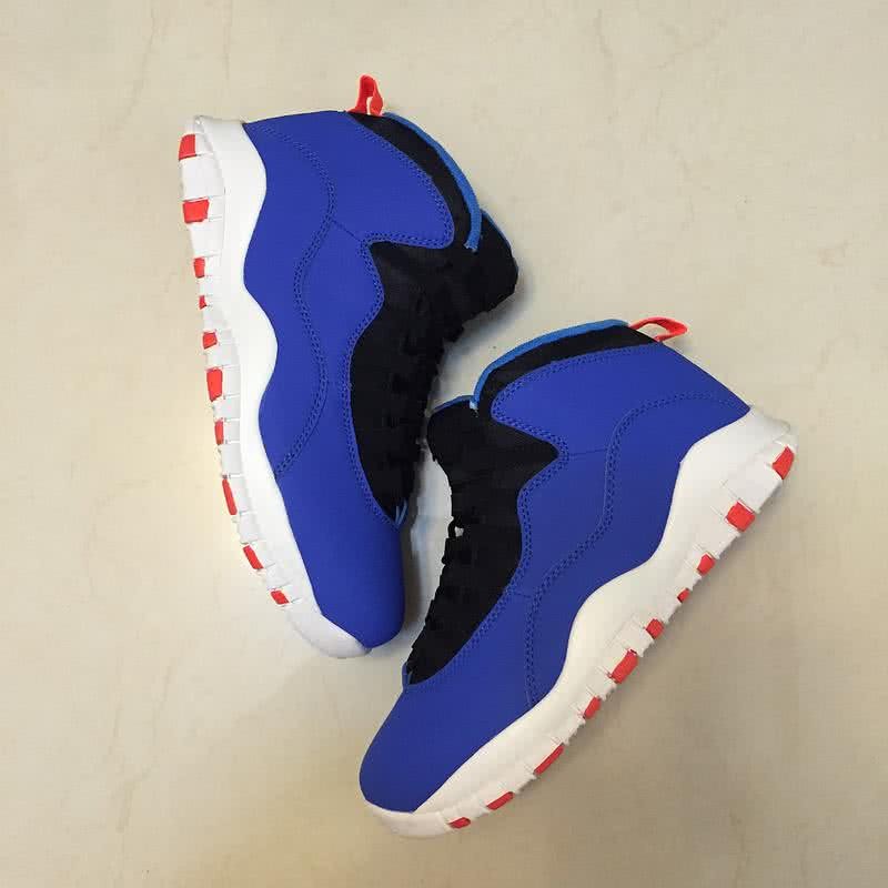 Air Jordan 10 White And Blue Men 7