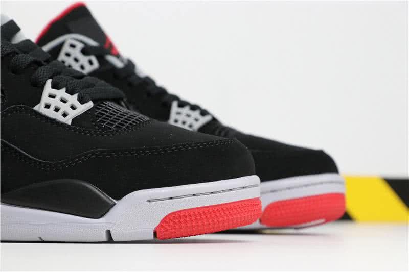 Air Jordan 4 BRED Black And Red Men 7